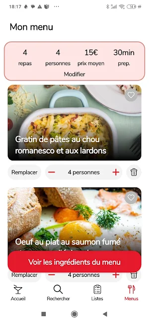 FlyMenu Screenshot 1
