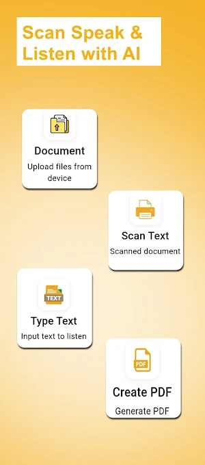 Listen AI: AI Text to Speech Screenshot 1