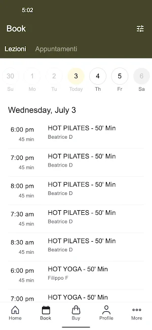 HY Sweat Studio Screenshot 1