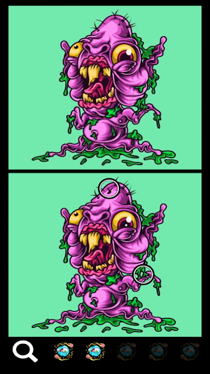 Spot a Difference Creatures Screenshot 0