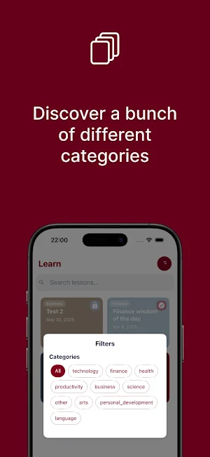 MicroLearning App Screenshot 2