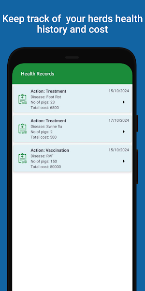 Pig Farm Records App Screenshot 1