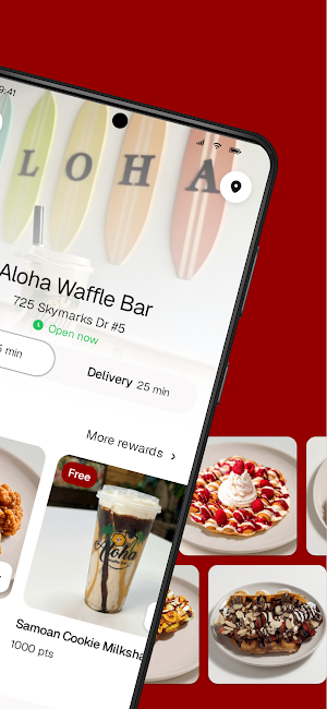 Aloha Waffle Bar Screenshot 1
