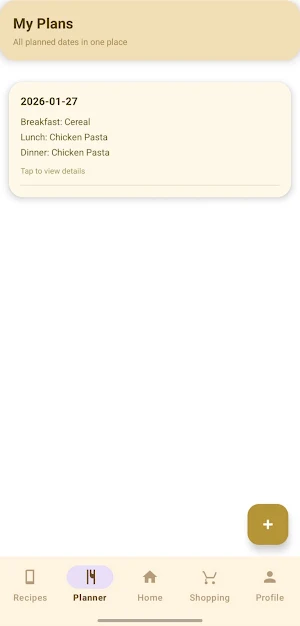 MealPlanner Screenshot 3