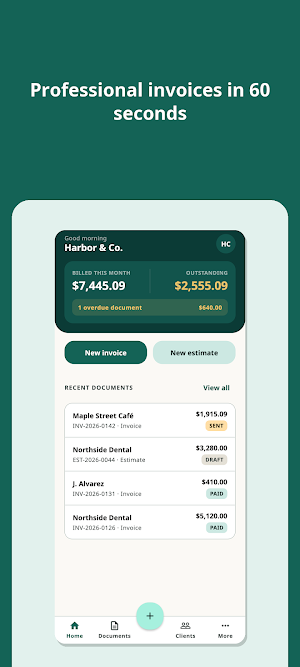 Billora: Invoice Maker Screenshot 0