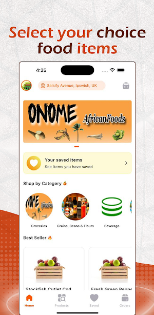 Onome foods Screenshot 1