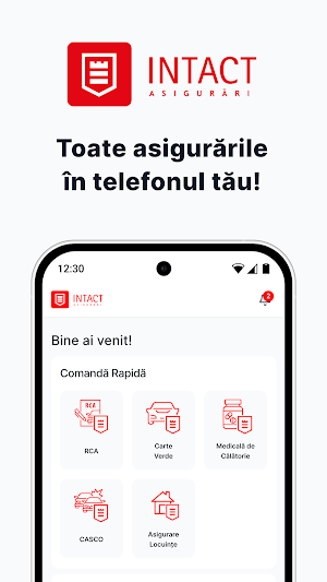 Intact - Asigurări online Screenshot 0