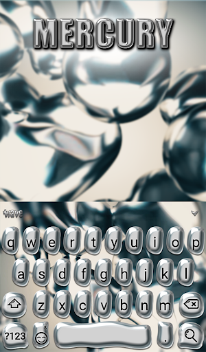 Mercury Animated Keyboard Screenshot 1