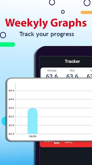Heart rate monitor Screenshot 0