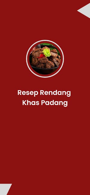 Resep Rendang Padang Screenshot 0