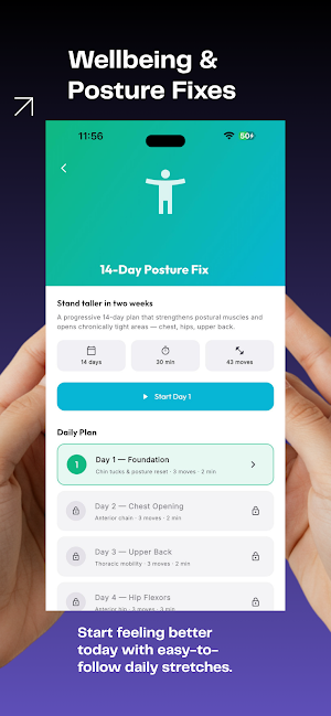 FlexNow: Stretch & Pain Relief Screenshot 2