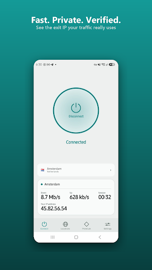 CulvertVPN - Fast & Secure VPN Screenshot 1