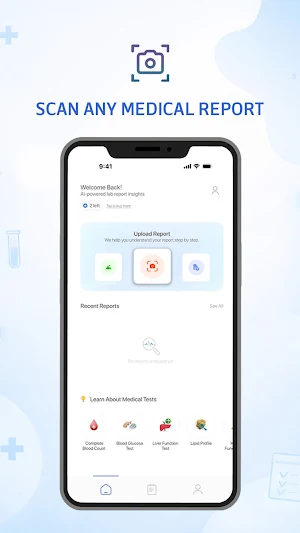 Lab Report AI: Analyze Reports Screenshot 0
