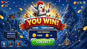 Chicken Snow Climb Screenshot 1