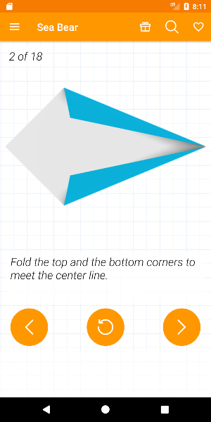 Origami Sea Creatures Instructions Screenshot 2