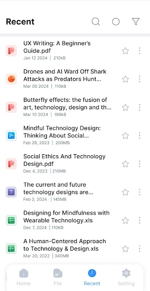 All Document Reader: View doc Screenshot 1
