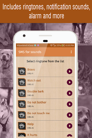 dog ringtones for phone sounds Screenshot 3