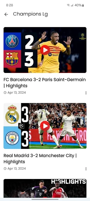 جنرال تلفاز مباريات لايف Screenshot 2