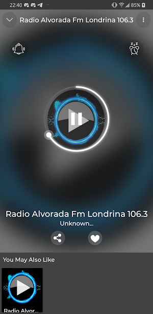 US Radio Alvorada Fm Londrina 106.3 App Free Onlin Screenshot 0