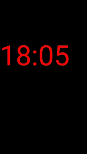 Screensaver Clock Screenshot 1