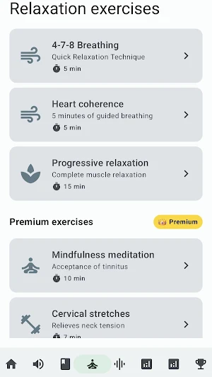 Tinnitus Relief: Sound Therapy Screenshot 3