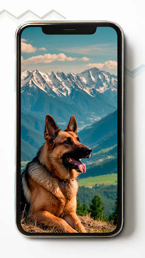 German Shepherd HD Wallpapers Screenshot 1