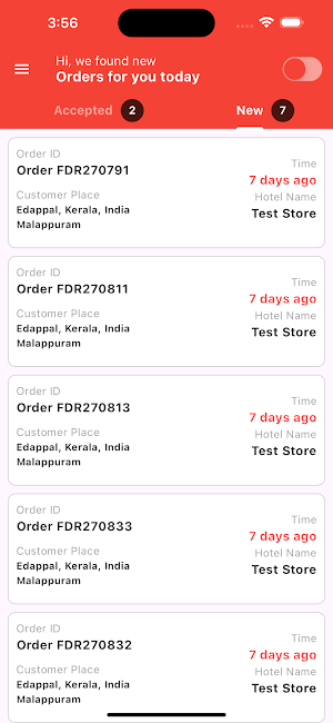 Foodoor Delivery App Screenshot 0