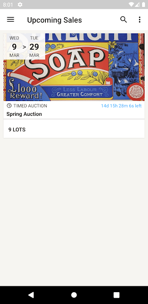 Bluetongue Auctions Screenshot 0