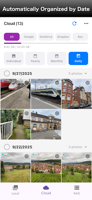 Cloud Photos & Videos Manager Screenshot 1
