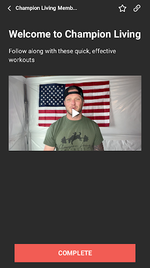 Champion Living Fitness Screenshot 1