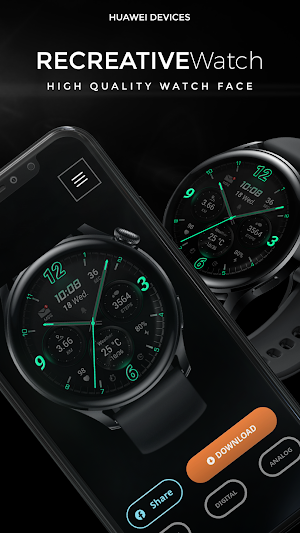 RE Huawei Watch Faces Screenshot 3