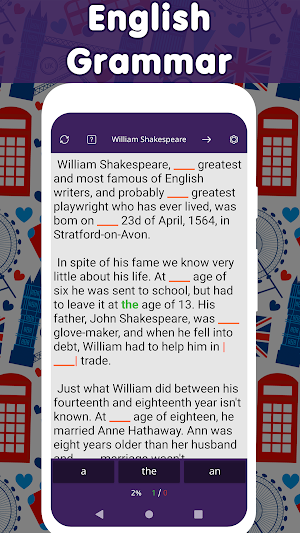 Learn English Free app:Articles:reading & practice Screenshot 2