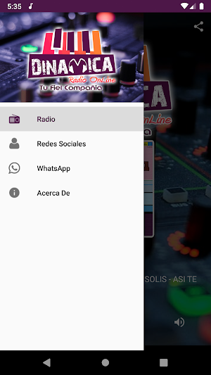 Dinamica Radio Online Screenshot 2