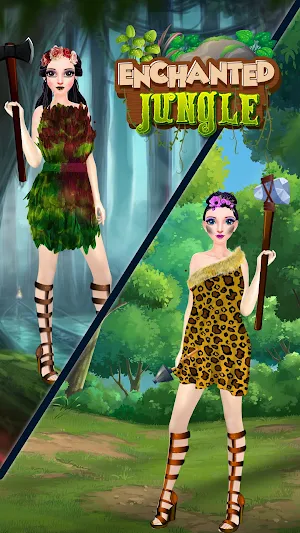 Jungle Chic: Dress-up & Makeup Screenshot 2
