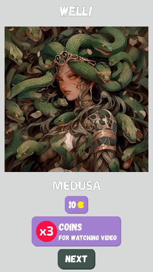 Mythology Quiz! Screenshot 1