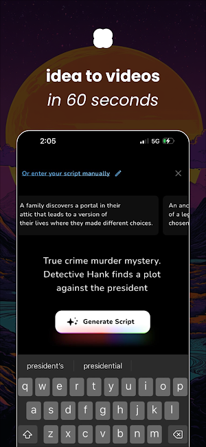 Pocketful - Create AI Movies Screenshot 3