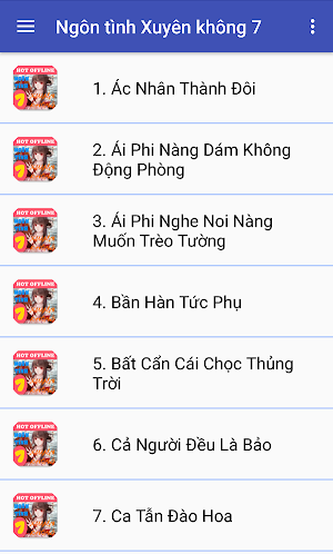 Truyện ngôn tình xuyên không 7 Screenshot 1