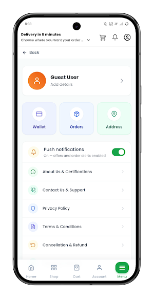 BlinkHub - Grocery in Minutes Screenshot 3