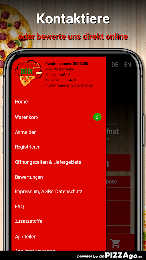 Pizza Blitz Waldenbuch Screenshot 2