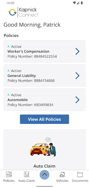 Kapnick Connect Screenshot 1