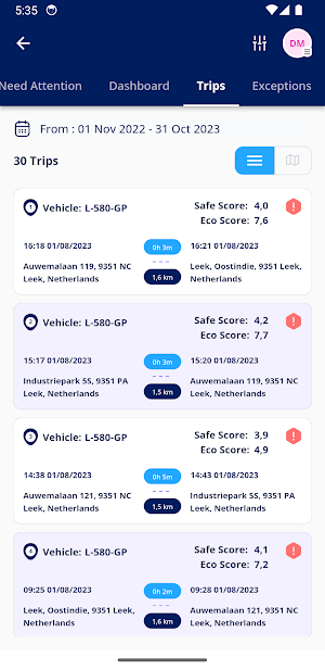 MooveDriver Screenshot 3