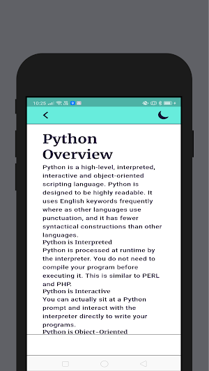 Python For Beginners-Offline Tutorial Screenshot 1