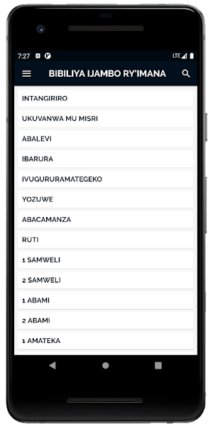 BIBILIYA IJAMBO RY'IMANA Screenshot 0