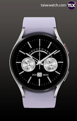 Silver Galaxy Watch Screenshot 1