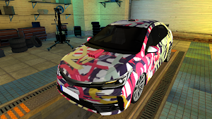 Racing Toyota Car Simulator 2021 Screenshot 0
