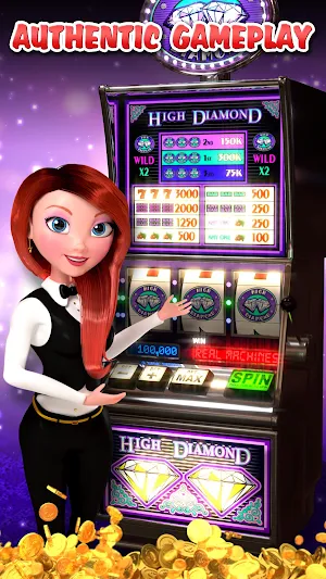 Classic Slots - High Diamond Screenshot 0