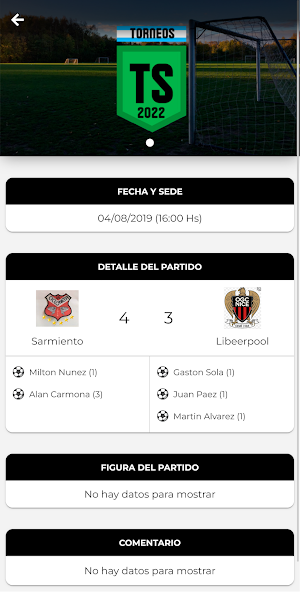 TORNEOS TS Screenshot 3