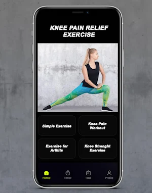knee pain relief exercise Screenshot 2