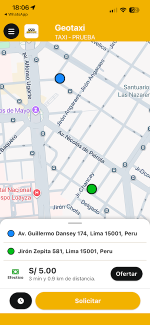 Geotaxi Screenshot 0