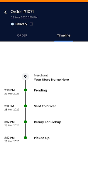 Rapid Eats Merchant Screenshot 3